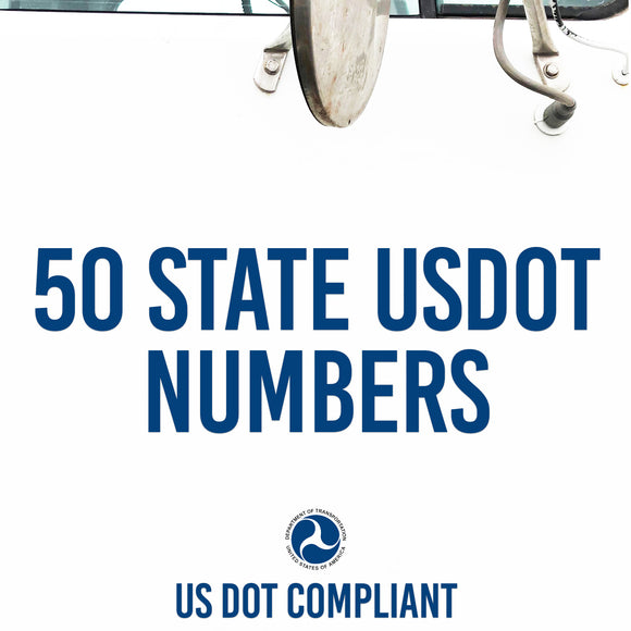 50 state usdot numbers