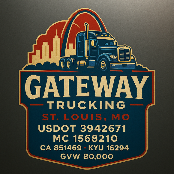 Custom Designed Semi-Truck, Work Truck, Hot Shot, Truck Door Decal Sticker Lettering | Includes Company/Business Name, City, State, USDOT, MC, GVW, CA, KYU Regulation Numbers