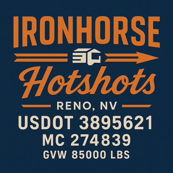 Custom Designed Semi-Truck, Work Truck, Hot Shot, Truck Door Decal Sticker Lettering | Includes Company/Business Name, City, State, USDOT, MC, GVW, CA, KYU Regulation Numbers