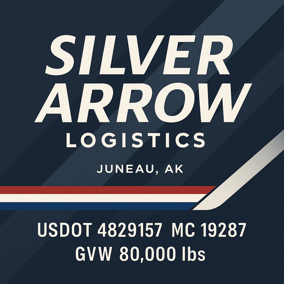 Custom Designed Semi-Truck, Work Truck, Hot Shot, Truck Door Decal Sticker Lettering | Includes Company/Business Name, City, State, USDOT, MC, GVW, CA, KYU Regulation Numbers