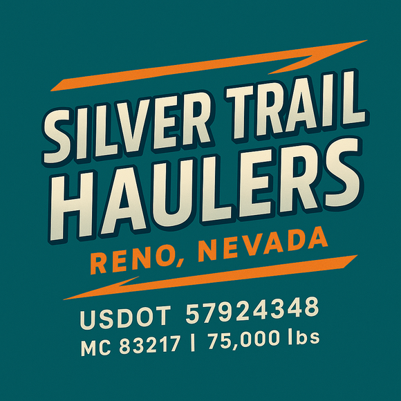 Custom Designed Semi-Truck, Work Truck, Hot Shot, Truck Door Decal Sticker Lettering | Includes Company/Business Name, City, State, USDOT, MC, GVW, CA, KYU Regulation Numbers