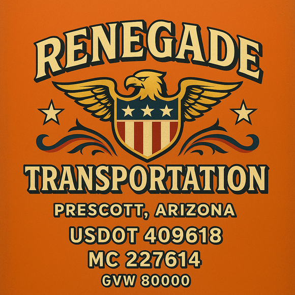 Custom Designed Semi-Truck, Work Truck, Hot Shot, Truck Door Decal Sticker Lettering | Includes Company/Business Name, City, State, USDOT, MC, GVW, CA, KYU Regulation Numbers