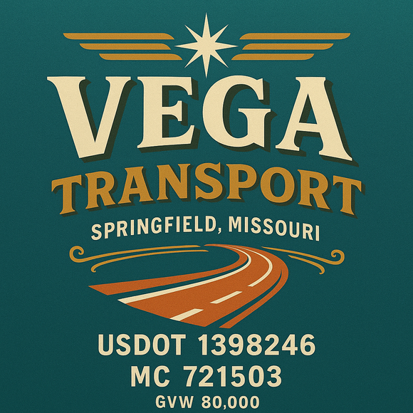 Custom Designed Semi-Truck, Work Truck, Hot Shot, Truck Door Decal Sticker Lettering | Includes Company/Business Name, City, State, USDOT, MC, GVW, CA, KYU Regulation Numbers