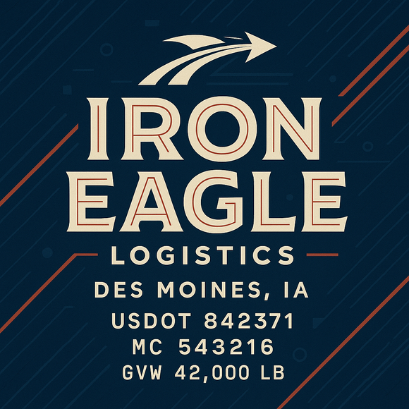 Custom Designed Semi-Truck, Work Truck, Hot Shot, Truck Door Decal Sticker Lettering | Includes Company/Business Name, City, State, USDOT, MC, GVW, CA, KYU Regulation Numbers