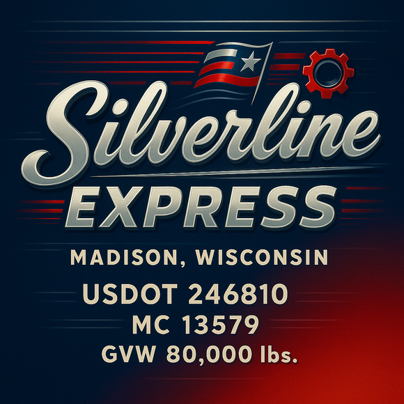 Custom Designed Semi-Truck, Work Truck, Hot Shot, Truck Door Decal Sticker Lettering | Includes Company/Business Name, City, State, USDOT, MC, GVW, CA, KYU Regulation Numbers