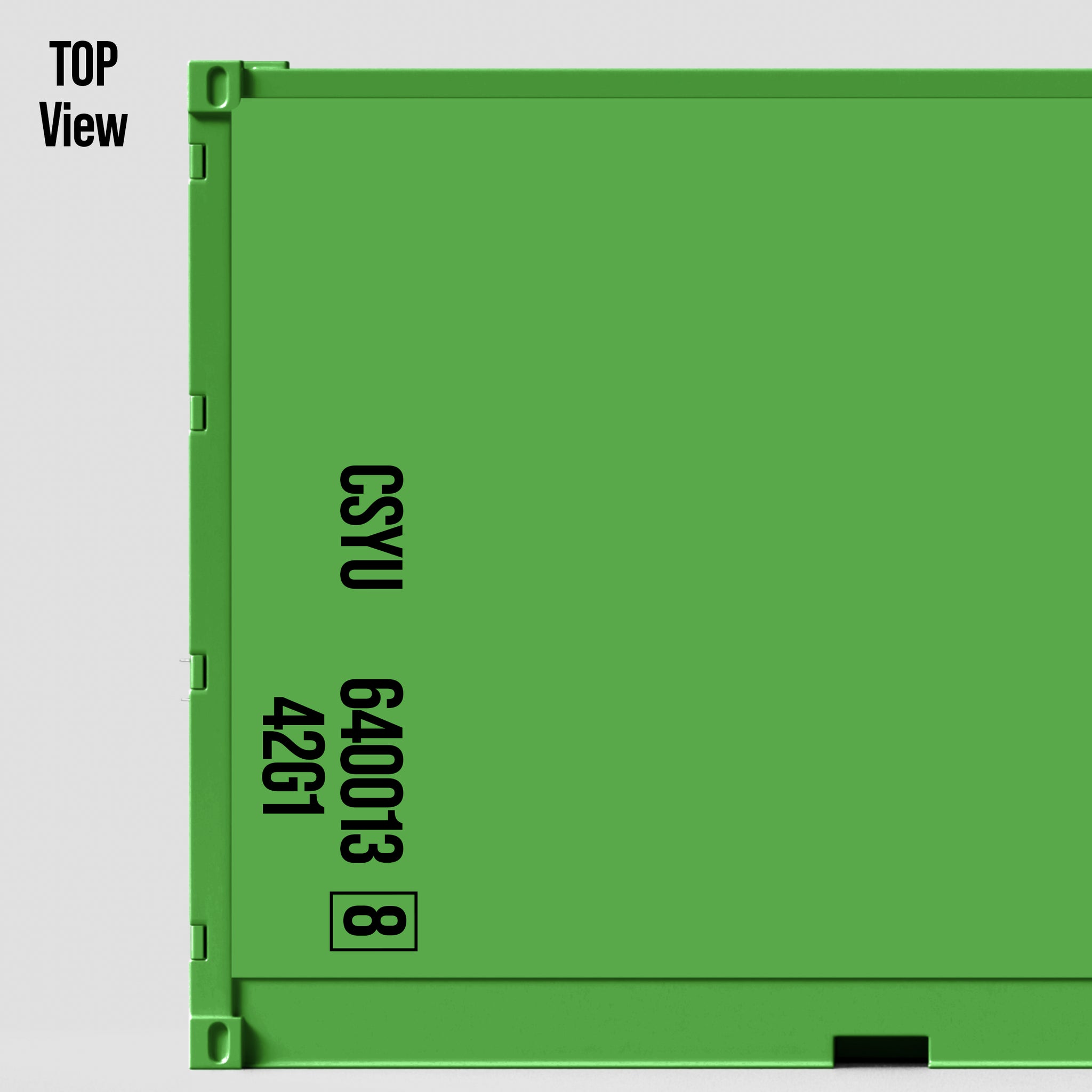 Container Bic Code Custom Top Two Line Shipping Container Identification Regulation BIC N ...