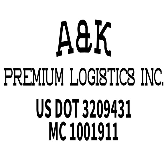Trucking Company Name with USDOT & MC Lettering Decals Stickers