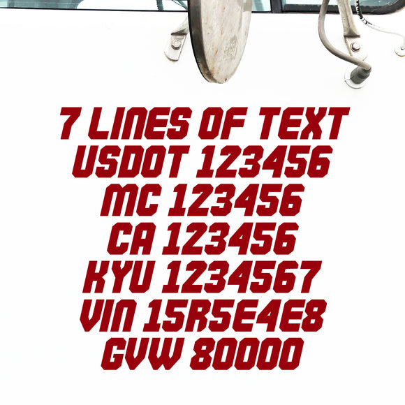 7-lines-of-text-usdot-mc-ca-kyu-vin-gvw-truck-decal