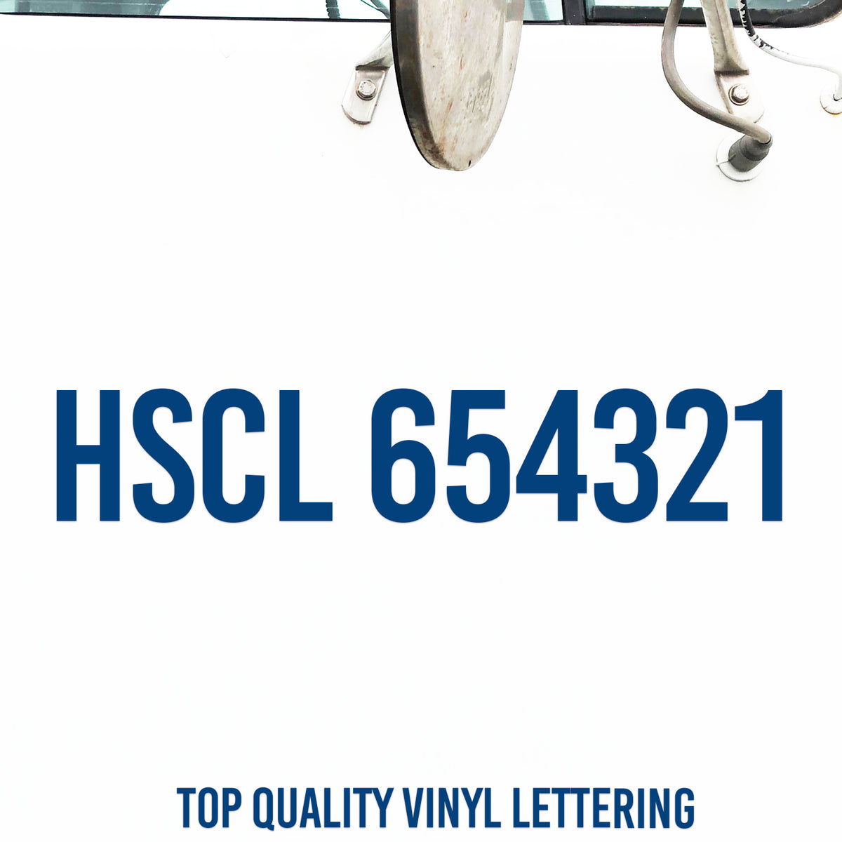 HSCL Number Decal, (Set of 2) – Semi Decals