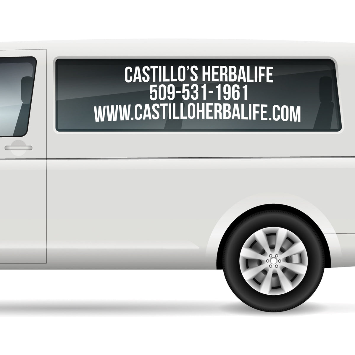 3 Line Minivan Window Decal – Semi Decals