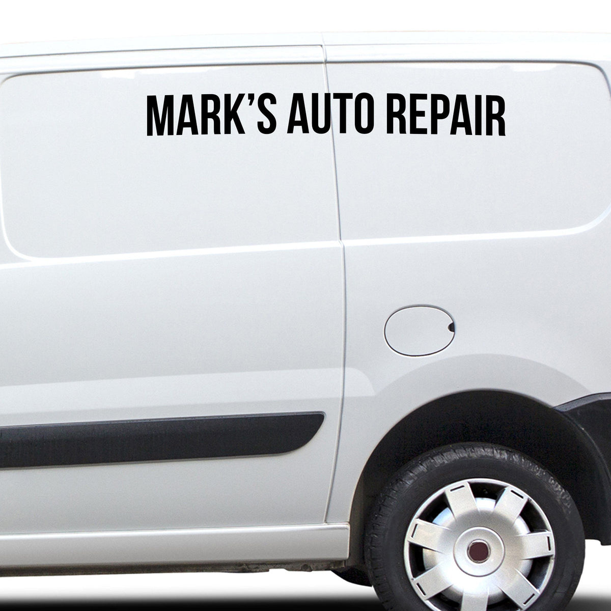 1 Line Commercial Vehicle Side Panel Decal – Semi Decals